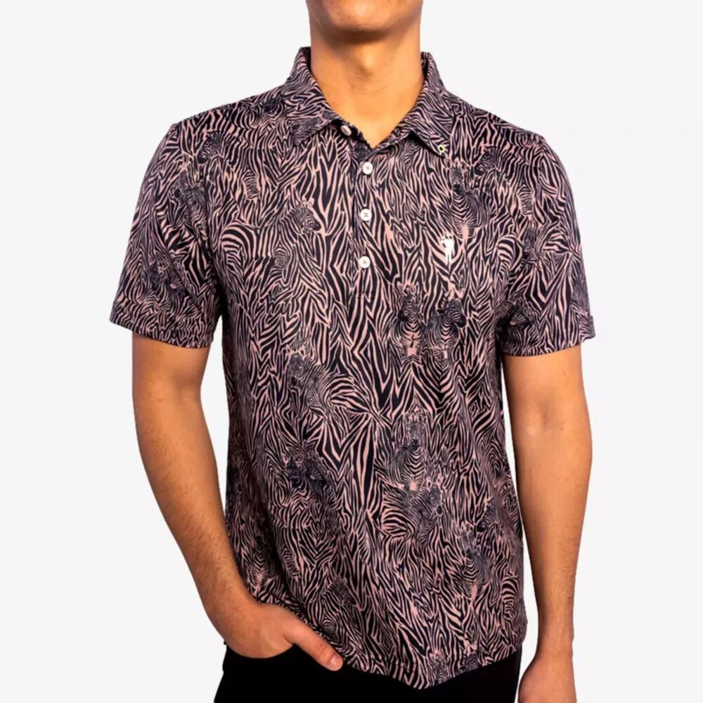 William Murray Earn Your Stripes Men's Medium Short Sleeve Golf Polo Shirt